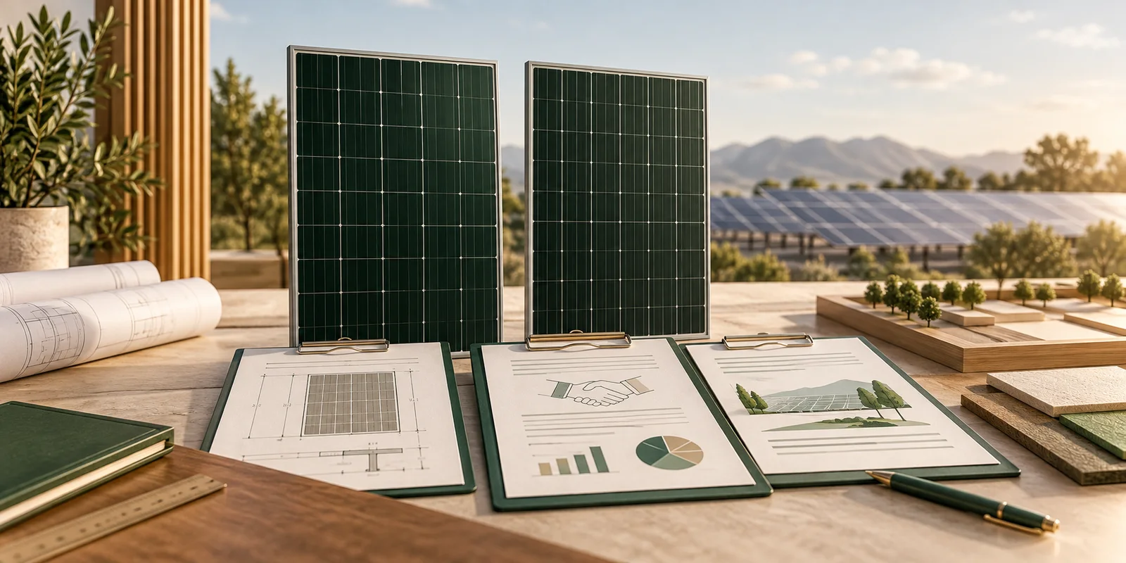 Concept illustration for How should a proposed PV module model substitution be reviewed?